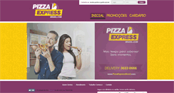 Desktop Screenshot of pizzaexpressbrasil.com